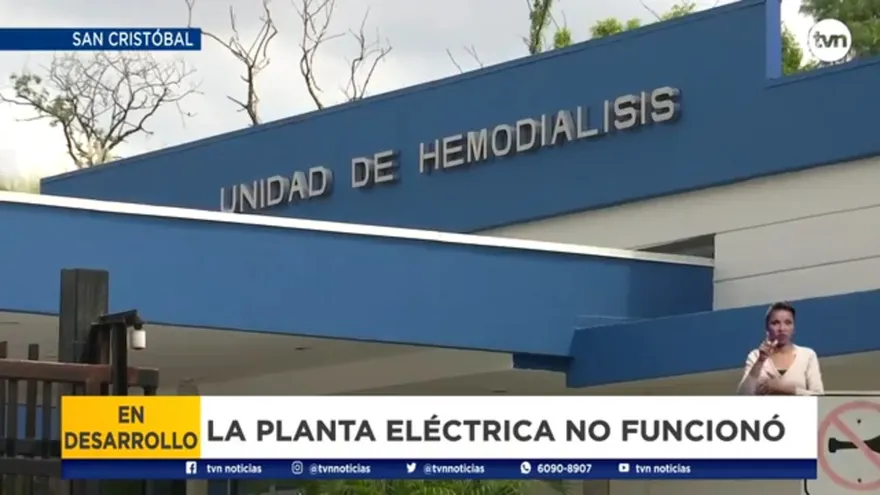 Pacientes de hemodiálisis se ven afectados por apagones