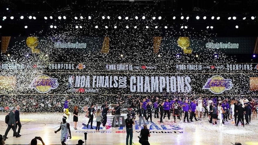 La NBA tuvo una burbuja libre de COVID-19