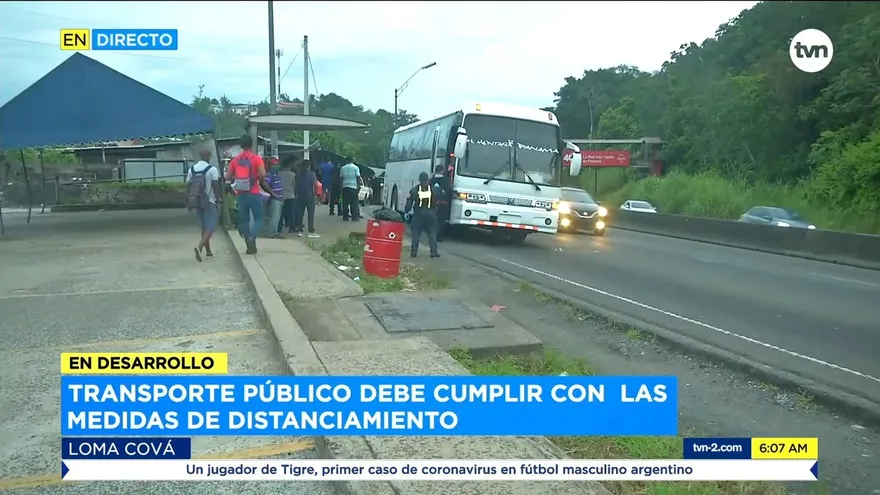 Realizan operativos para verificar el transporte en Panamá Oeste