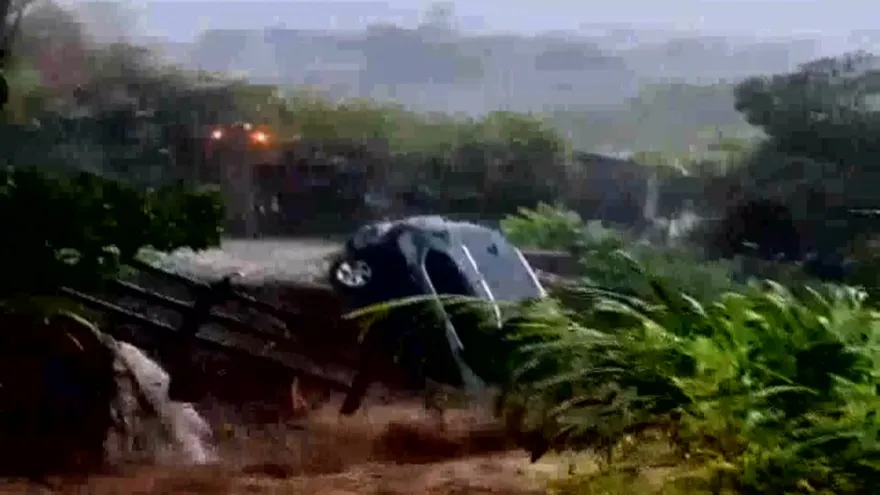Inundaciones en la provincia de Chiriquí.