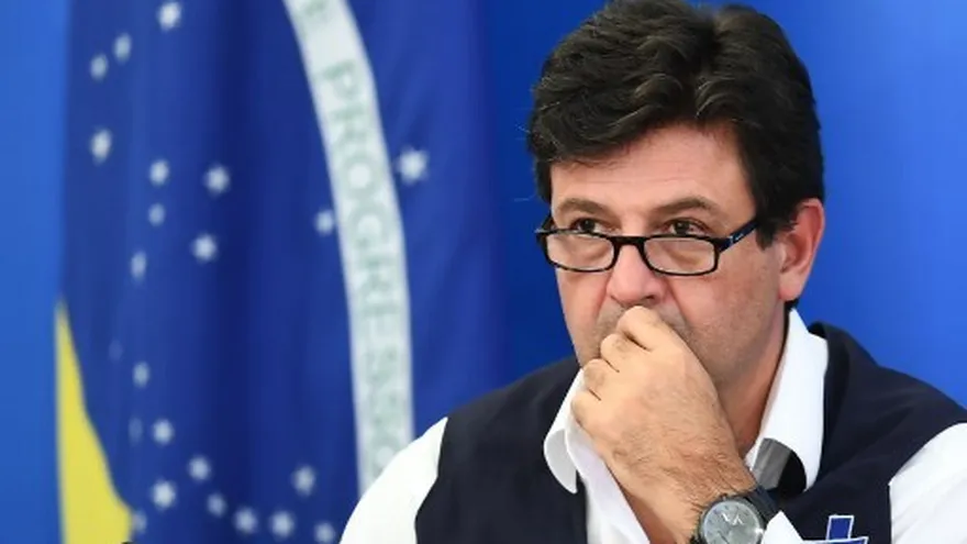 Luiz Henrique Mandetta, ministro de Salud brasileño.