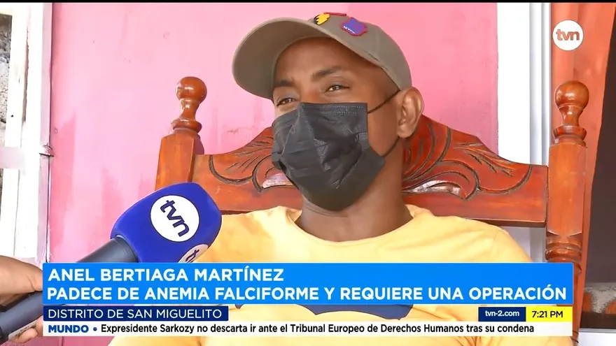 Anel, joven panameño que necesita una operación urgente en sus caderas