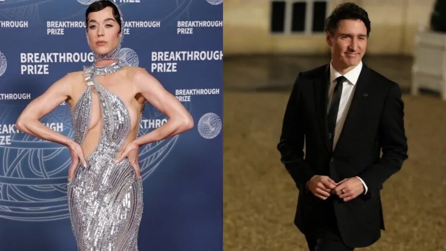 Katy Perry y Justin Trudeau