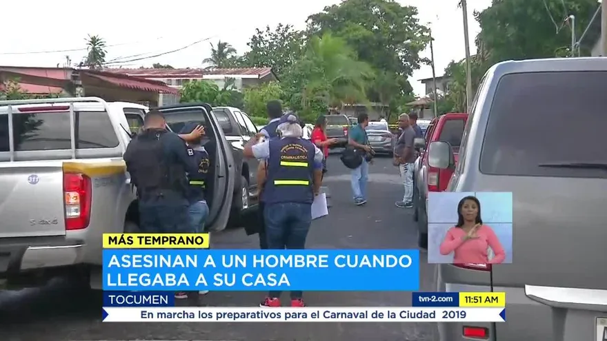 Hombre es asesinado en Tocumen