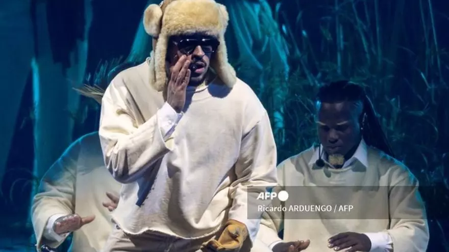 Bad Bunny realiza una serie de conciertos en Puerto Rico.