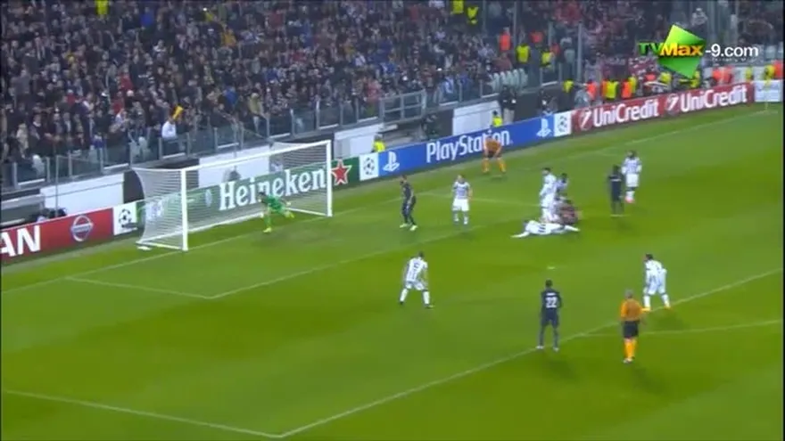 Gol de Botia / Juventus 1 - 1 Olimpiakos