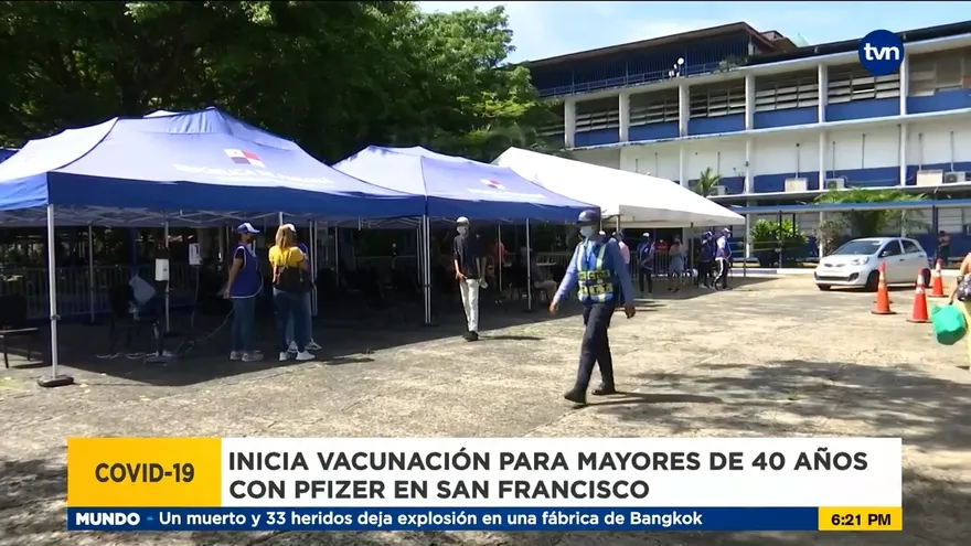 Inicia vacunación con Pfizer para personas desde los 40 en San Francisco