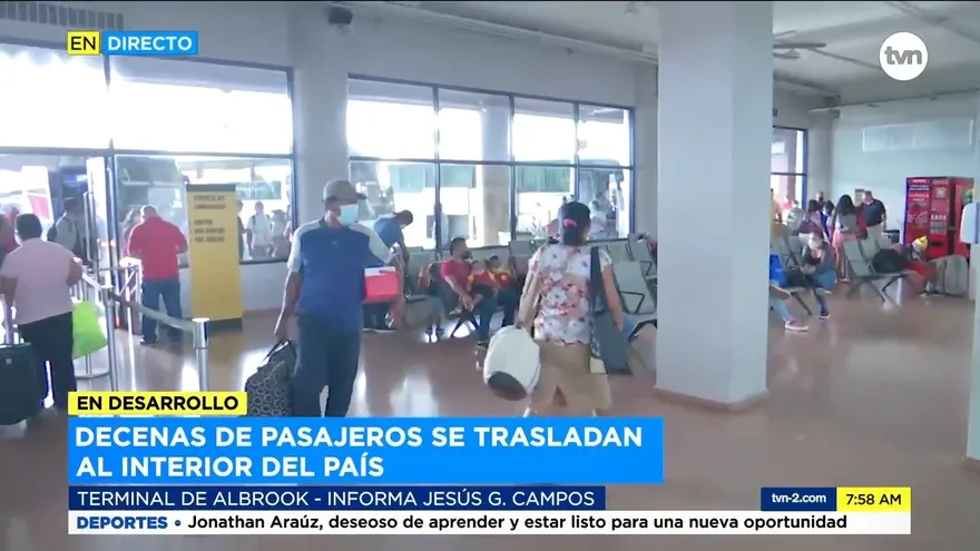 Aumenta flujo de viajeros al interior