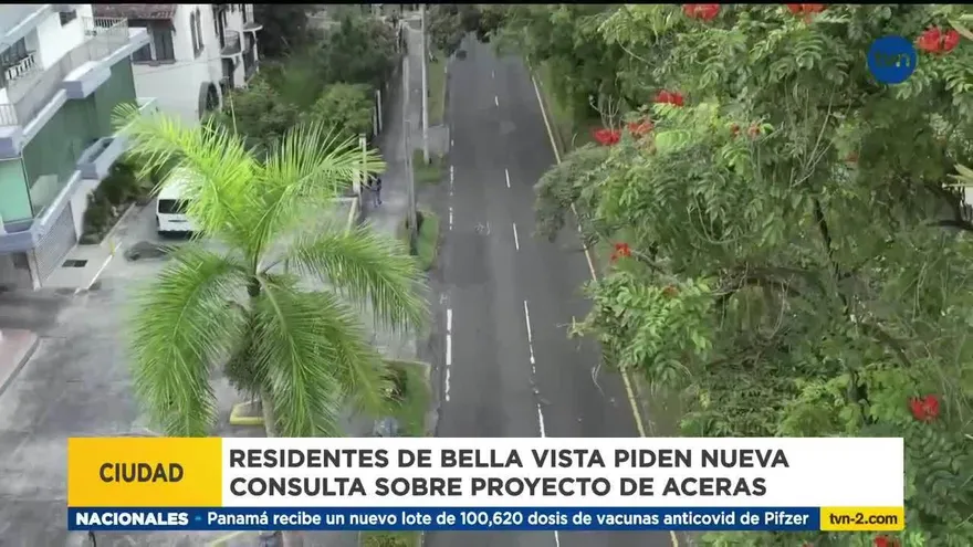 El proyecto de aceras enfrenta a residentes y autoridades en Bella Vista