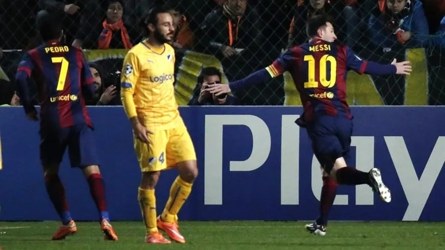 Resumen / Apoel Nicosia 0 - 4 Barcelona