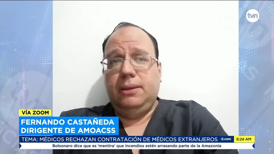 Médicos panameños rechazan contratación de personal sanitario extranjero