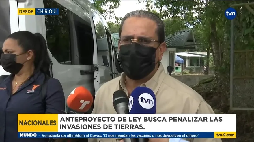 Proyecto de ley busca sancionar a invasores