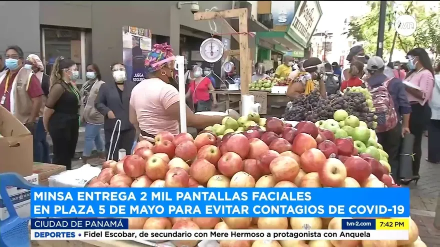 Autoridades apuestan a las pantallas faciales para frenar contagios