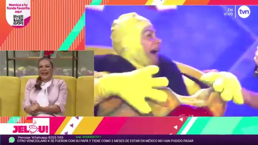 La Chechi cuenta su experiencia en La Máscara