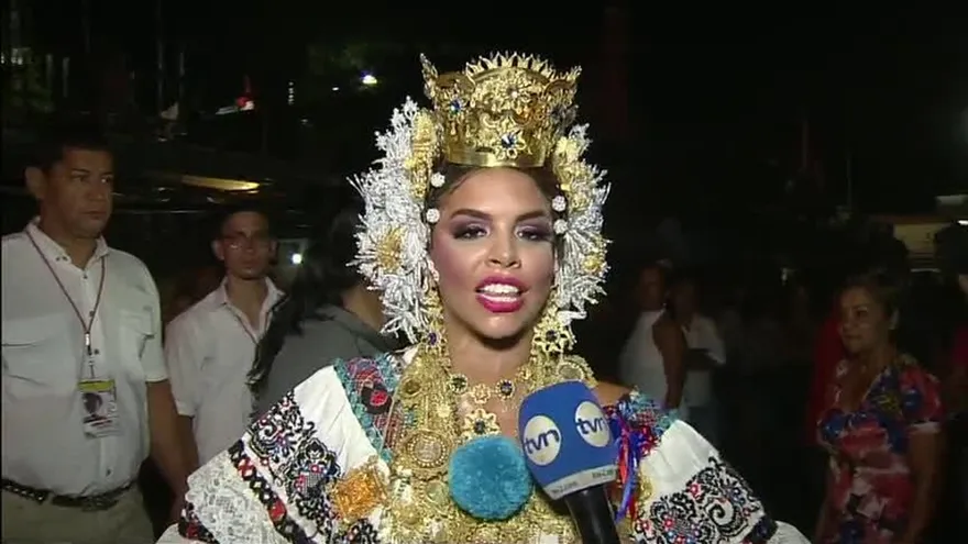 Massiel Alejandra Llamas, soberana de Calle Abajo Tableño