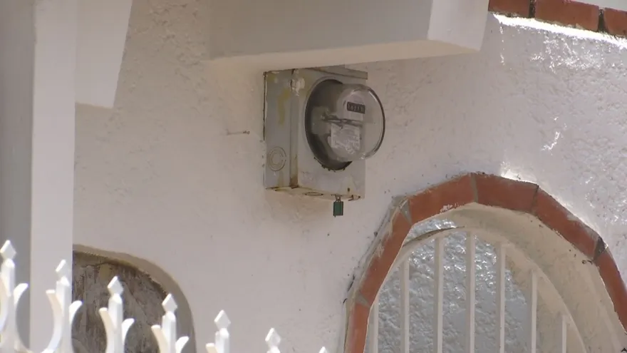 Un medidor de energía eléctrica