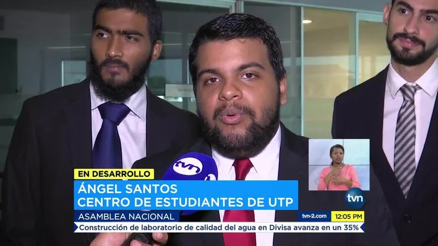 Estudiantes de la UTP presionan al MOP y la Asamblea para que cumplan promesas