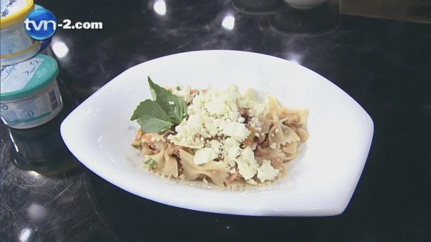 Pasta con Atún y Albahaca