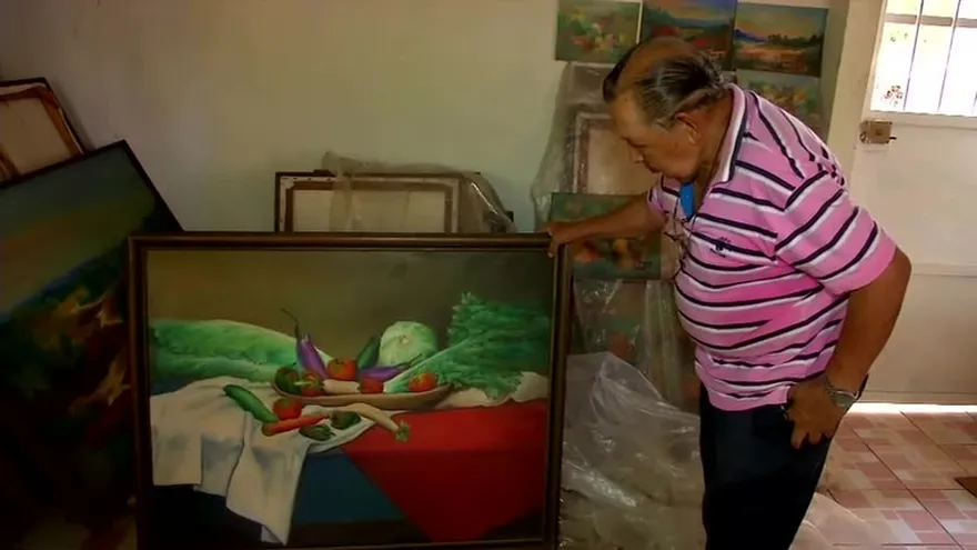 Protagonistas: Un pintor enamorado del arte