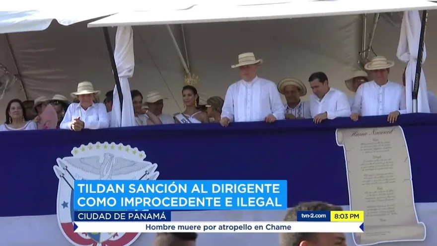 Críticas luego que fuera multado dirigente por llamar ‘corrupto’ al Presidente