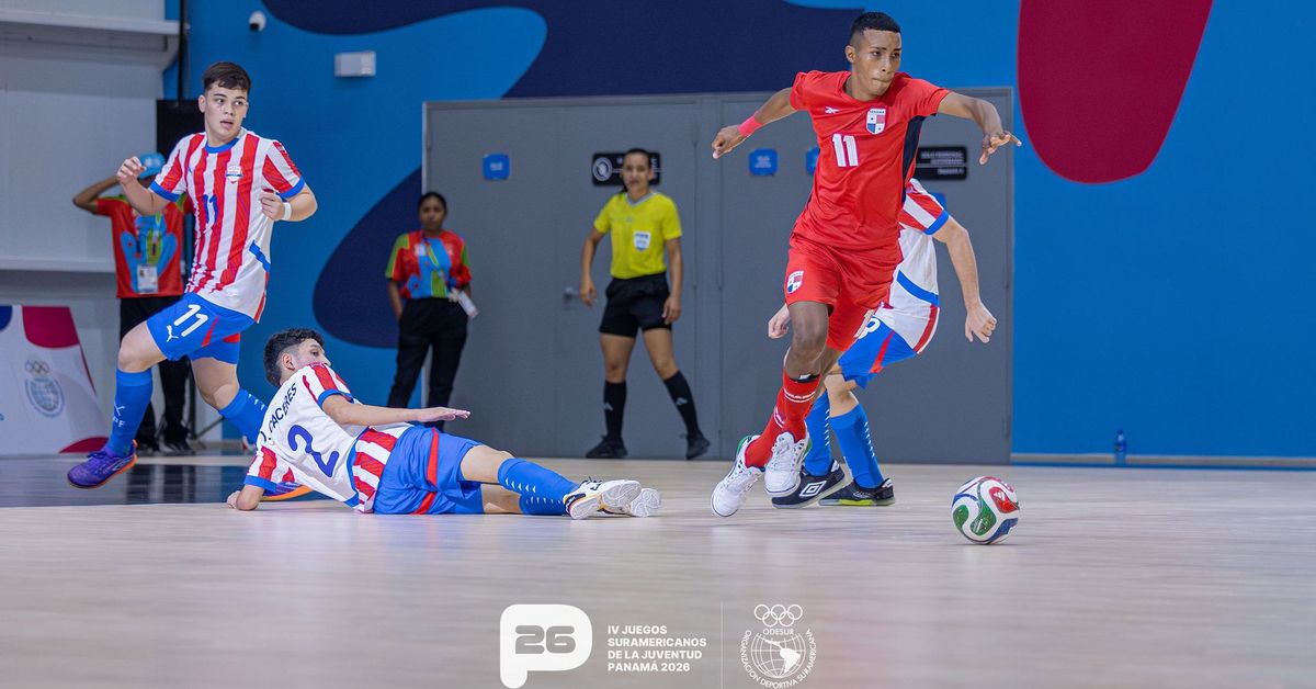 Juegos Suramericanos de la Juventud 2026| Futsal Masculino resultado| Panamá y Paraguay firman empate