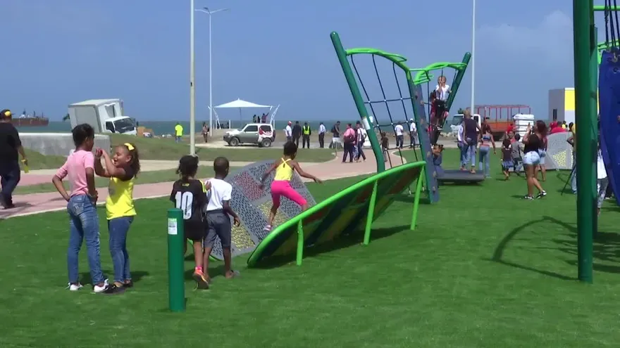 Imágenes del nuevo Paseo Marino de Colón