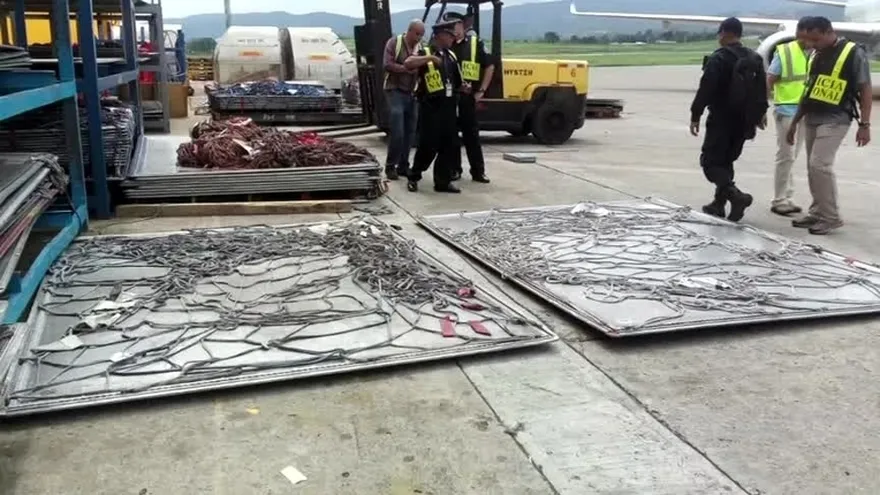 Decomisan droga en área de carga de aeropuerto de Tocumen