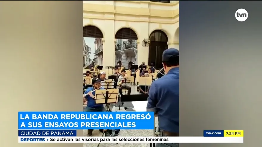 Ensayos presenciales de la Banda Republicana