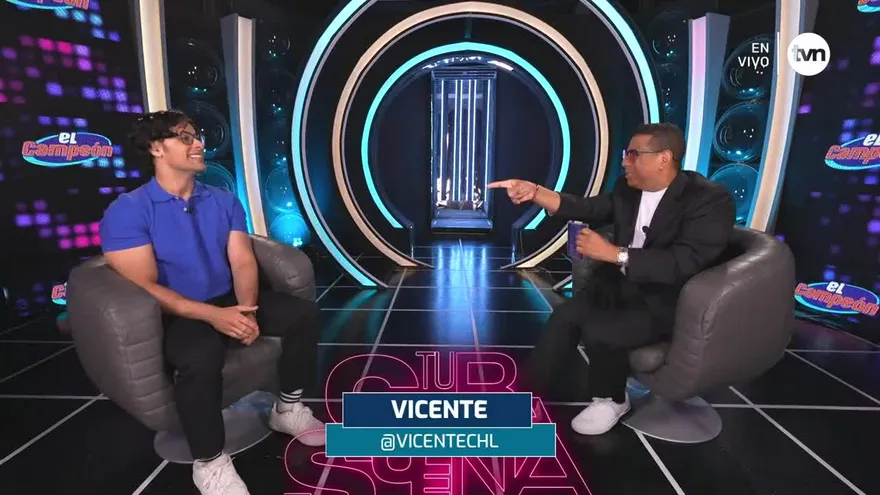 Vicente elevó la temperatura transformado en Residente