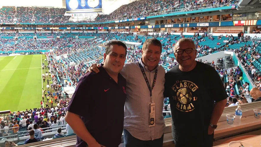 Hernán Darío Gómez estuvo en el clásico español jugado en Miami