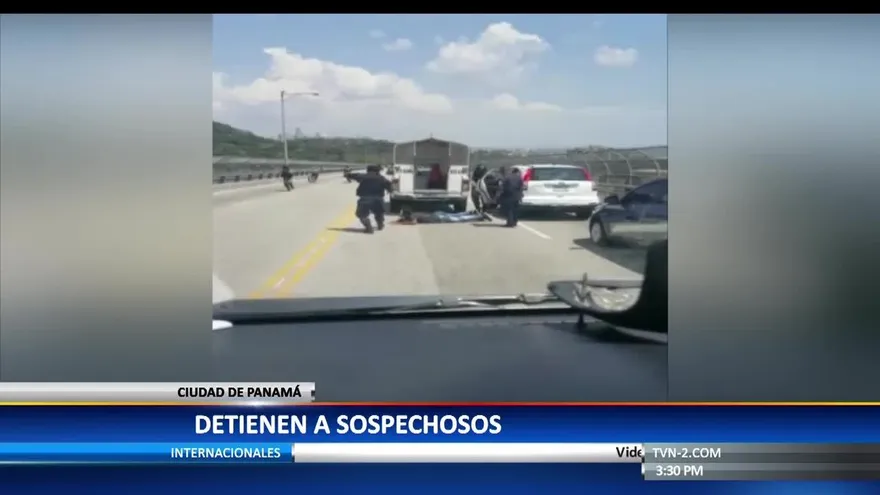 Policía Nacional frustra secuestro en el Puente de las Américas