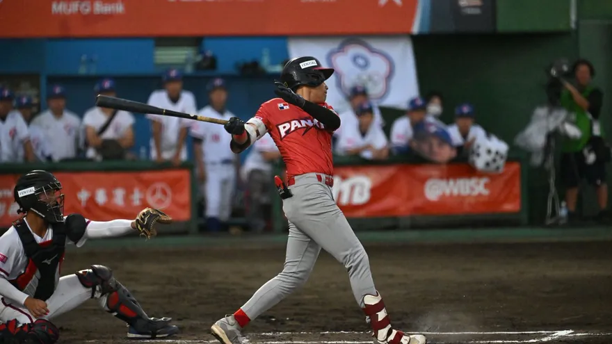 Panamá ante China Taipéi en el Mundial de Béisbol U18 2025