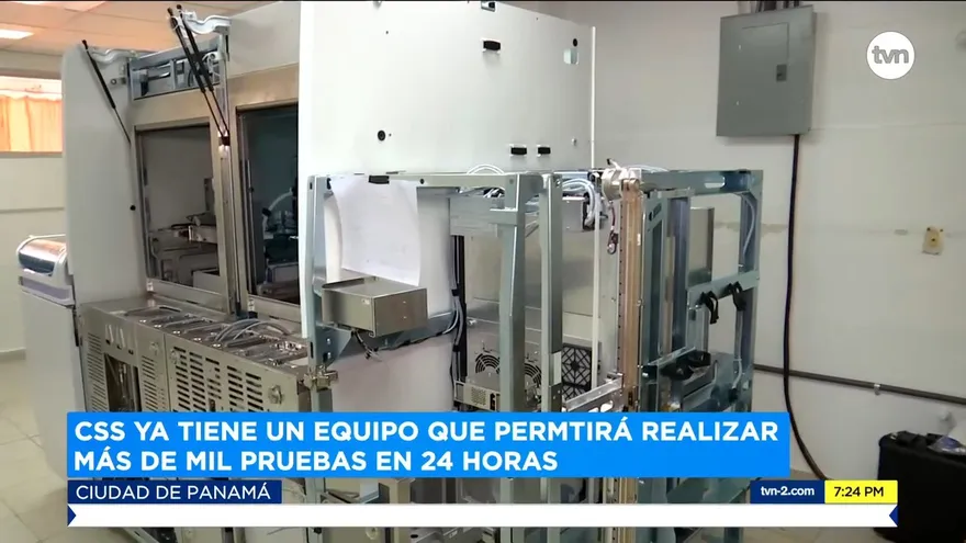 Nuevo equipo de la CSS podrá procesar más de mil pruebas de COVID-19 en un día