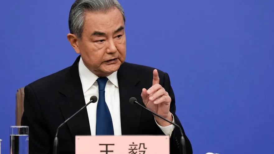 Ministro de Relaciones Exteriores de China, Wang Yi.
