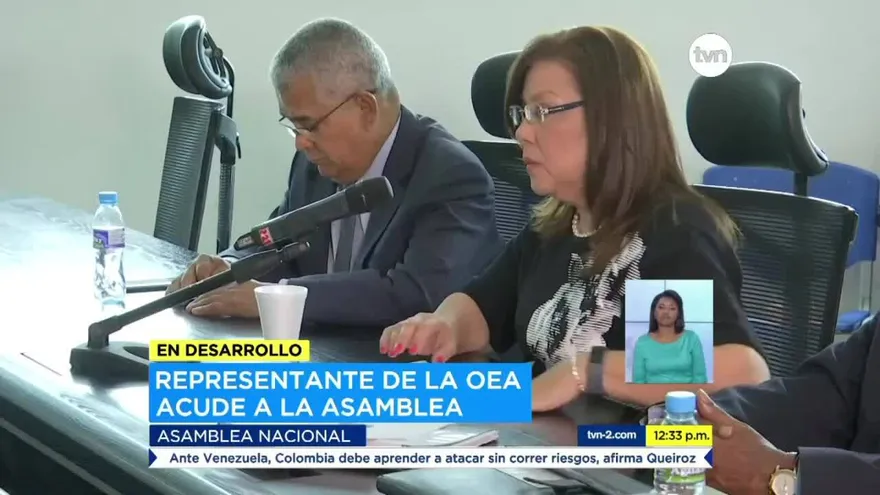 Representante designada ante la OEA comparece ante Asamblea