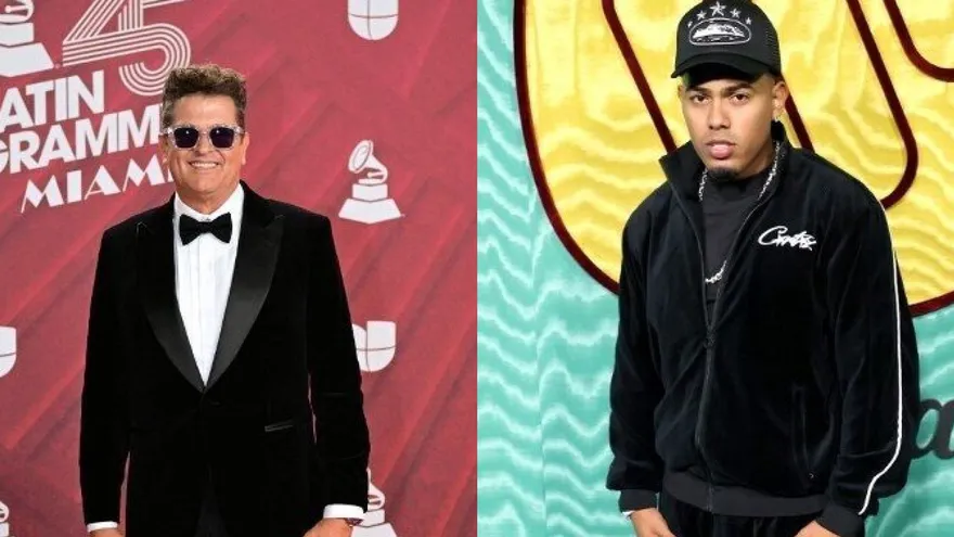 Carlos Vives y Myke Towers