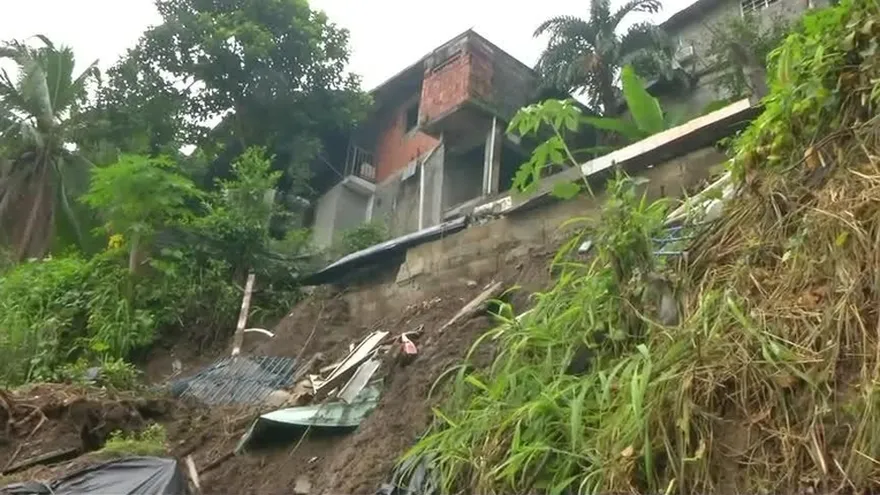Residentes del sector cinco Sinaí temen por derrumbes