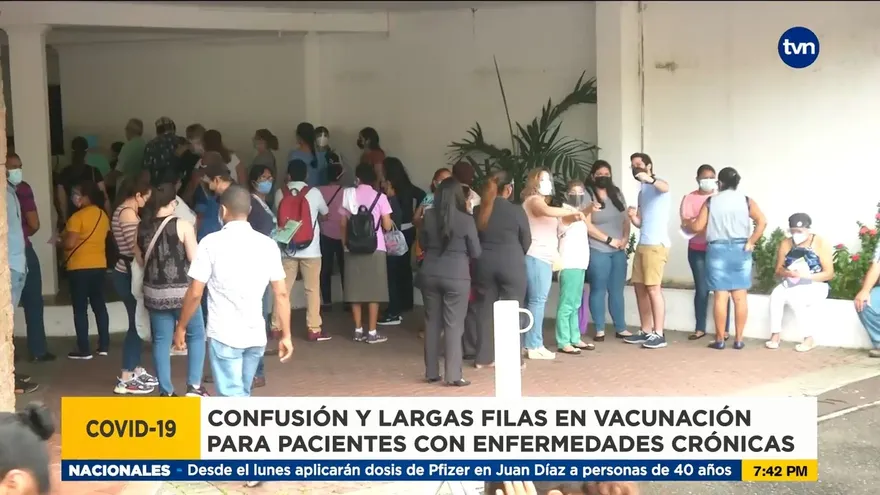 ¿Qué sucedió en el centro Vasco Núñez De Balboa con la vacunación?