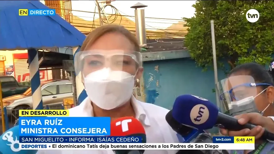 Pormenores de la vacunación en San Miguelito