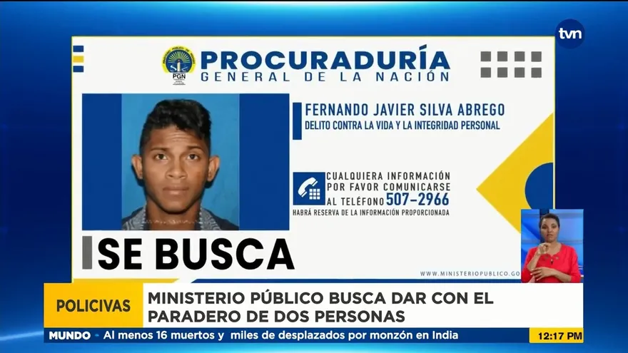 Autoridades solicitan información para ubicar a dos personas requeridas por homicidio