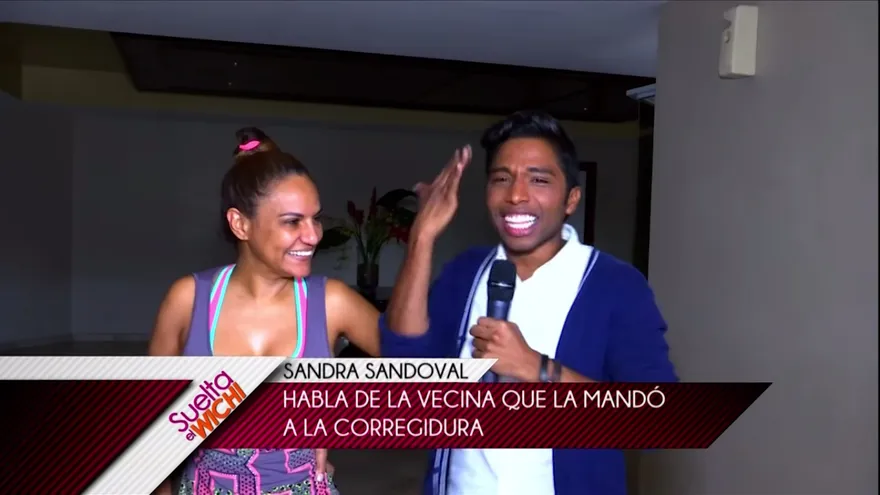 Sandra Sandoval es llevada a la corregiduría