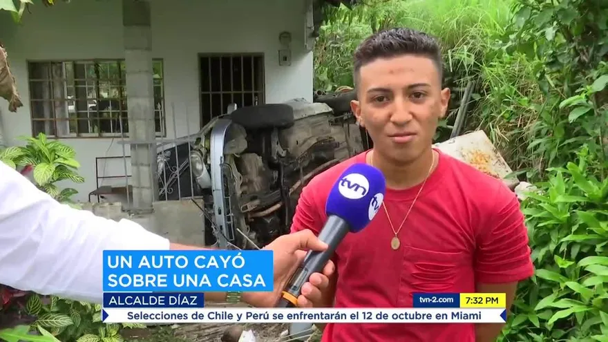 Accidente sorprende a familia en Alcalde Díaz