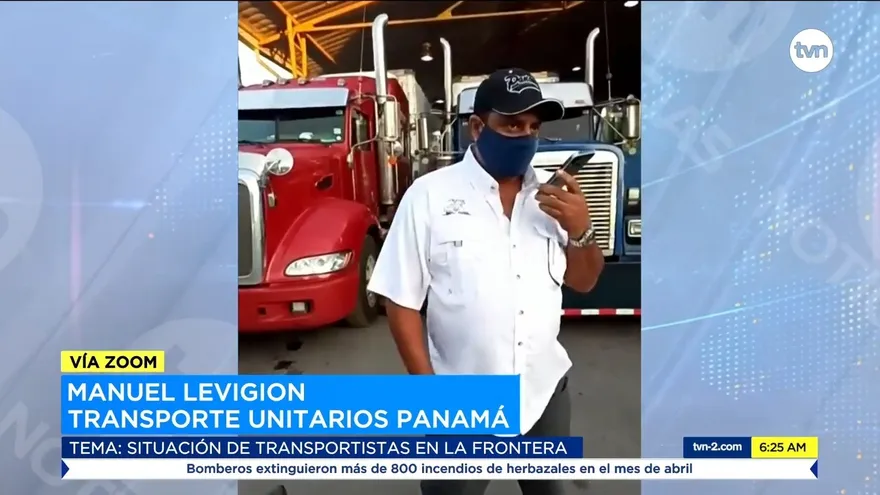 Transportistas de carga exigen que se solucione la situación en la frontera con Costa Rica