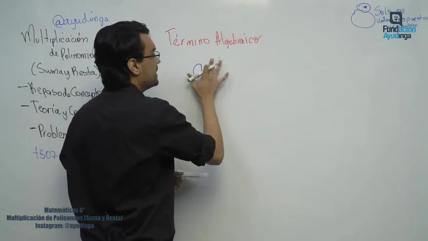 Ayudinga Matemáticas 8° - Multiplicación de Polinomios con Suma y Resta 24 de marzo de 2020
