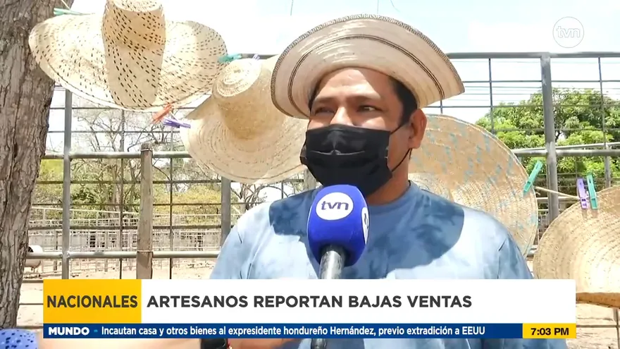 Artesanos de La Pintada buscan formas vender sus productos