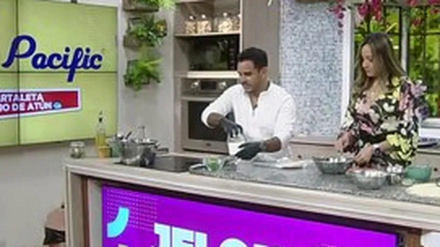 Deliciosa tartaleta con relleno de atún