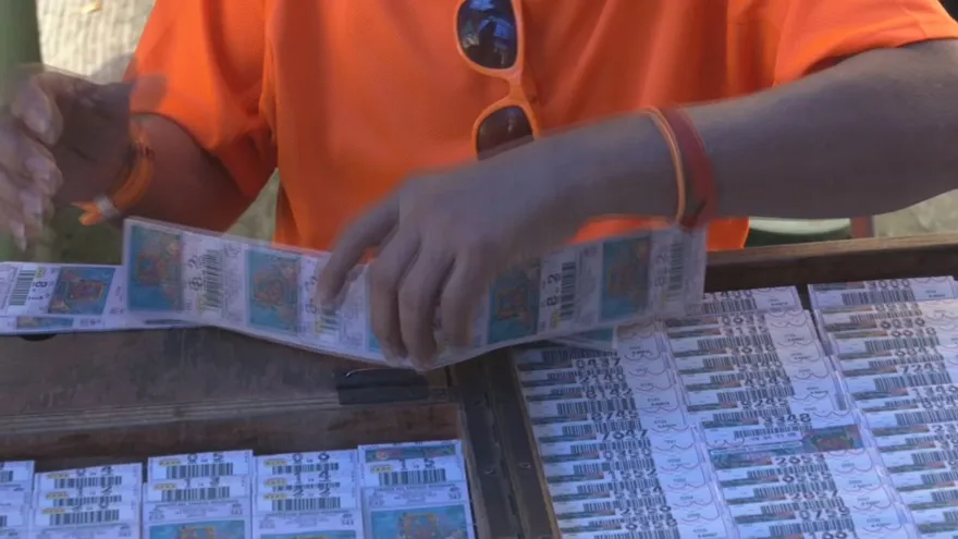 Venta de chances y billetes