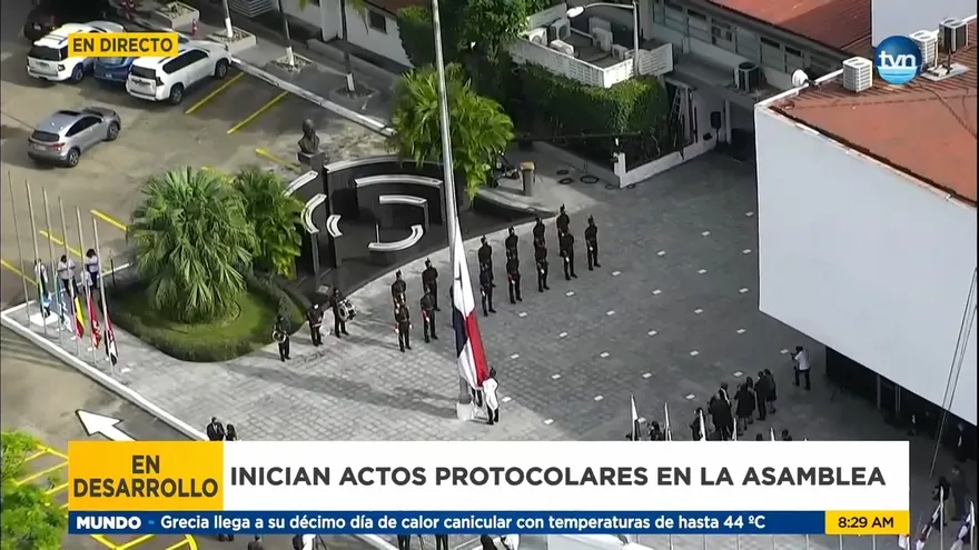 Inician actos protocolares en la Asamblea Nacional