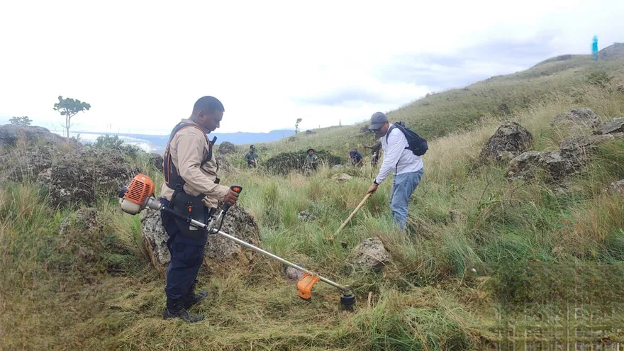 MiAmbiente ejecuta labores preventivas contra incendios de masa vegetal en Altos de Campana