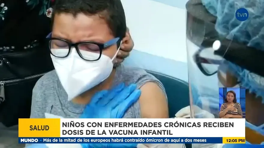 Sigue la vacunación pediátrica en Coclé